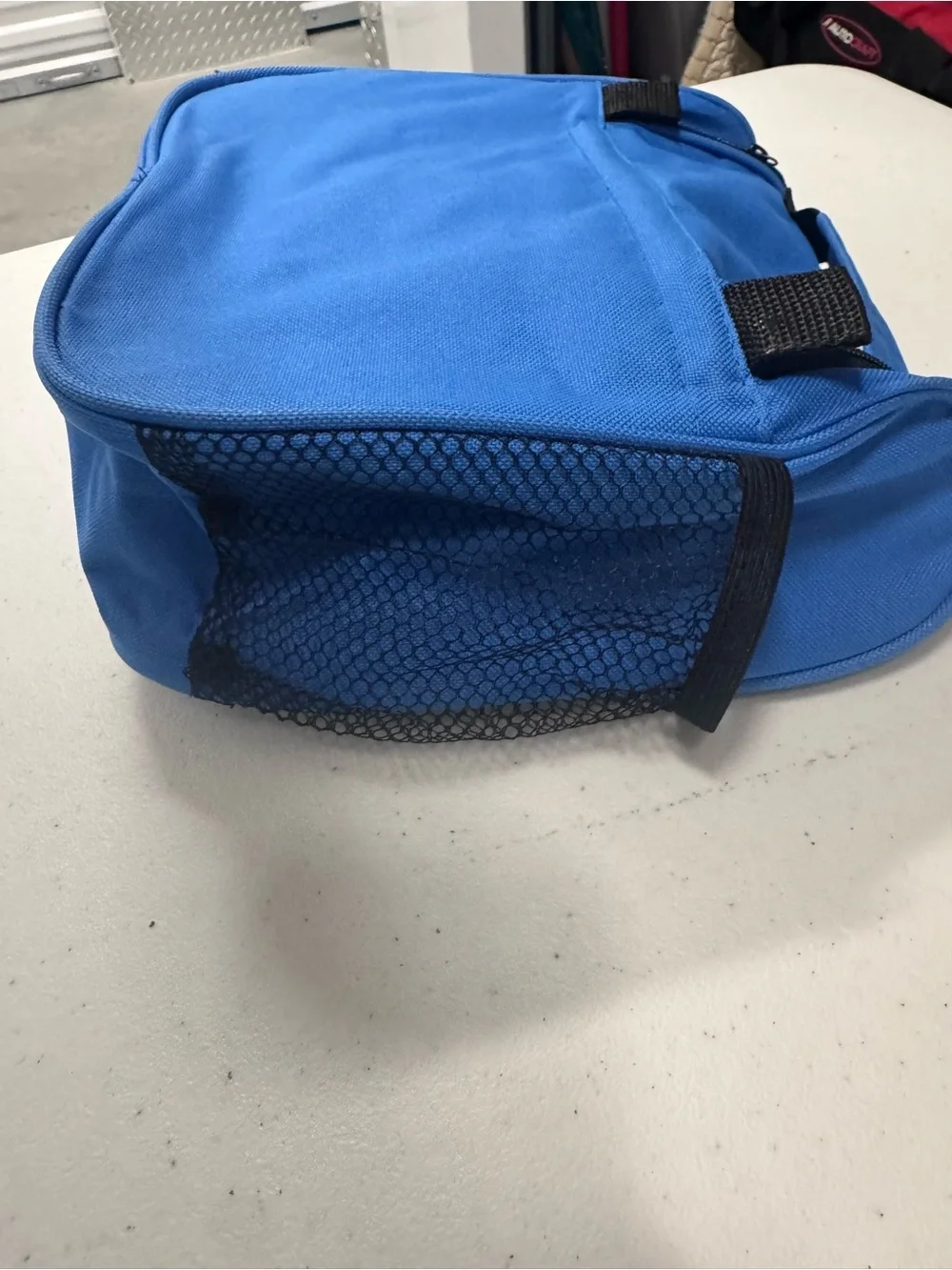Vintage Blue Pepsi Hanging Toiletry Bag Travel Kit Organizer Dopp Kit with Clip
